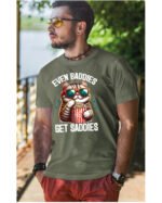 Koszulka Słodki Kot <br>Nawet twardziele mają chwile słabości - Unisex, dla niego