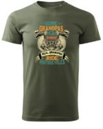 Koszulka Grandpas Who Ride <br>Dziadkowie na pełnym gazie - Unisex, dla niego
