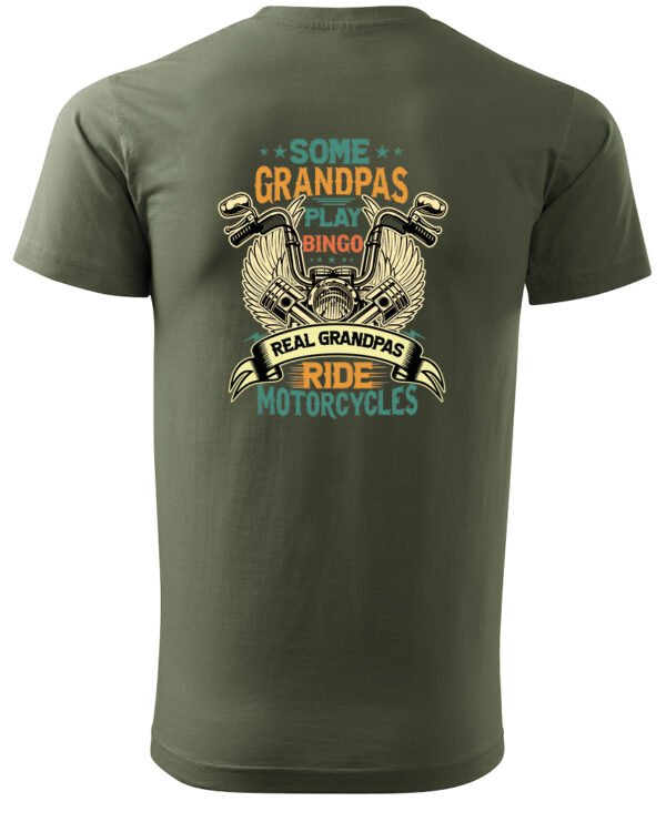 Koszulka Grandpas Who Ride <br>Dziadkowie na pełnym gazie - Unisex, dla niego