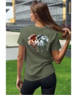 Koszulka Miłość w Galopie <br>Konie i wolność - Unisex, dla niej