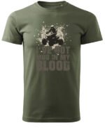 Koszulka I've got mud in my Blood <br>Styl Off-Road - Unisex, dla niej