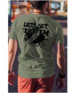 Koszulka Let's get Dirty <br>Off-road i Zabawa - Unisex, dla niego
