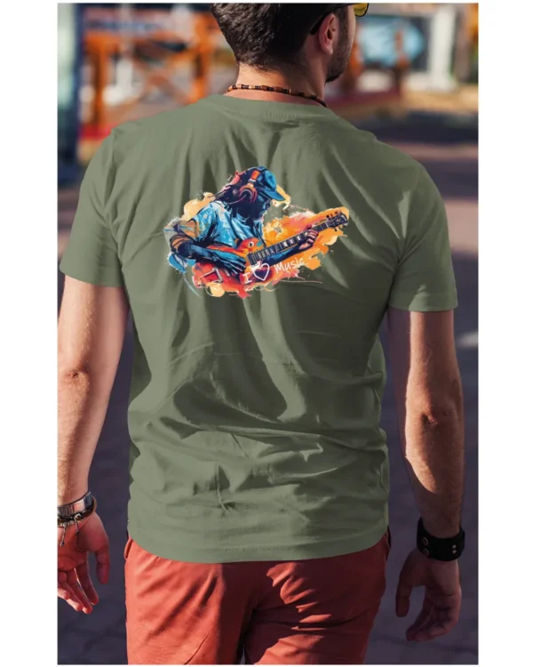 Koszulka Kocham muzykę <br>Pasja do dźwięków - Unisex, dla niego
