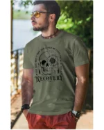Koszulka Recovery <br>Rock'n'rollowy powrót - Unisex, dla niego, edycja Midnight