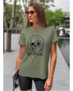 Koszulka Recovery <br>Rock'n'rollowy powrót - Unisex, dla niej, edycja Midnight