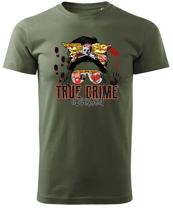 Koszulka True Crime <br>Mroczna fascynacja - Unisex, dla niego