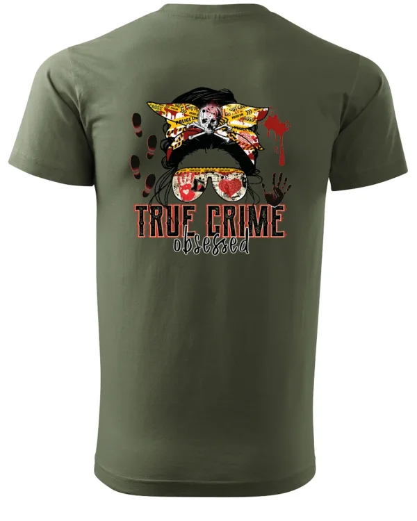 Koszulka True Crime <br>Mroczna fascynacja - Unisex, dla niego
