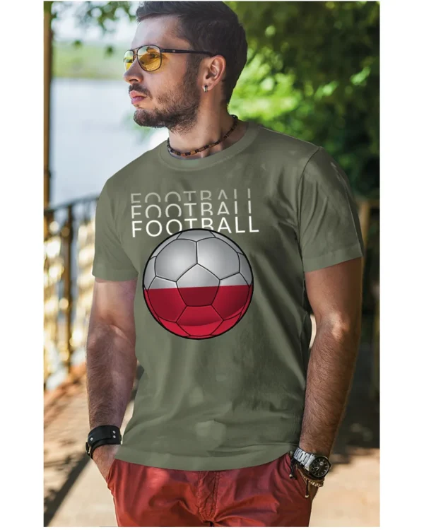 Koszulka Football <br>Miłość do gry - Unisex, dla niego