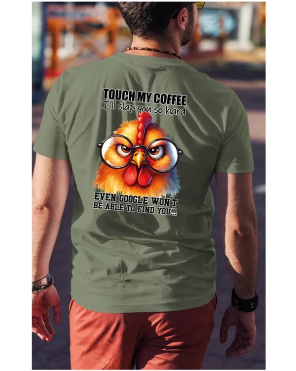 Koszulka Touch my Coffee <br>I'll slap you so hard - Unisex, dla niego