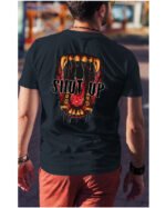 Koszulka unisex napis “Shut up”, dla niego – wybierz kolor!