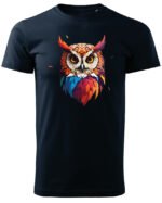 Koszulka unisex "Sowa", dla niego – wybierz kolor!