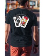 Koszulka unisex napis “God save me from false friends”, dla niego – wybierz kolor!