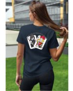 Koszulka unisex napis “God save me from false friends”, dla niej – wybierz kolor!