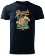 Koszulka unisex wypoczynek na plaży “Beach club”, dla niego – wybierz kolor!