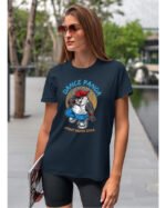 Koszulka unisex "Tańcząca panda", dla niej – wybierz kolor!