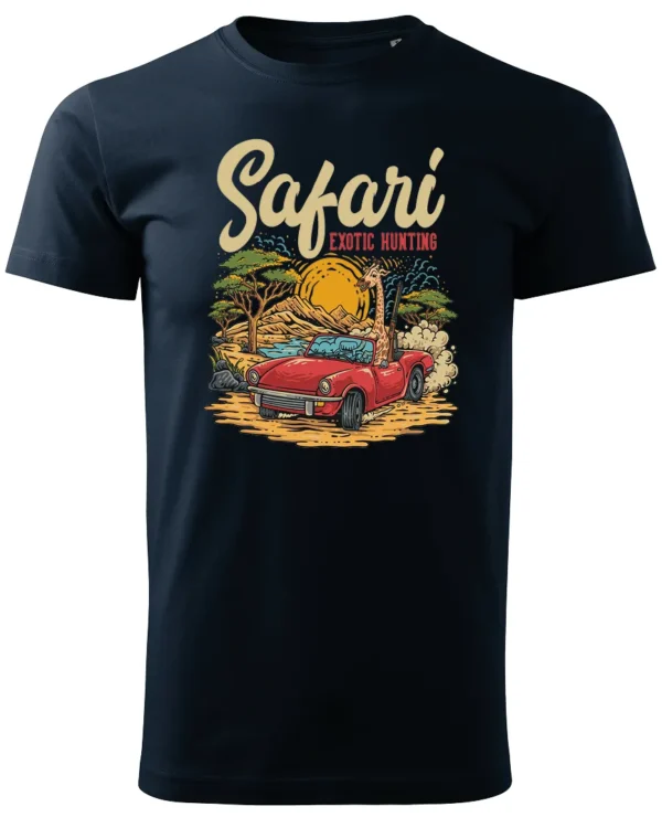 Koszulka unisex "Przygoda w safari", dla niej – wybierz kolor!