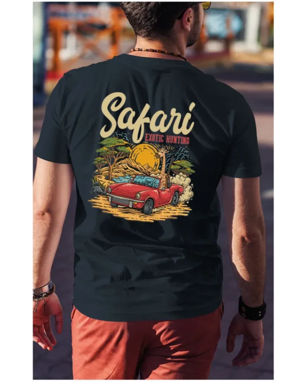Koszulka unisex "Przygoda w safari", dla niego – wybierz kolor!