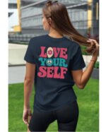 Koszulka Kochaj siebie – pokój i miłość UNISEX