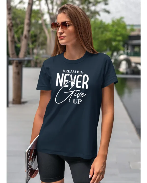 Koszulka Nigdy się nie poddawaj i marz - edycja White UNISEX