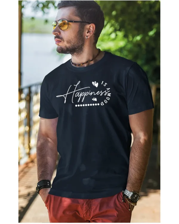 Koszulka Szczęście to nastrój - edycja White UNISEX
