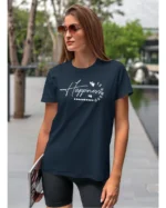 Koszulka Szczęście to nastrój - edycja White UNISEX