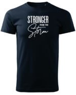 Koszulka Silniejsza niż burza - edycja White UNISEX