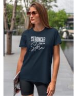 Koszulka Silniejsza niż burza - edycja White UNISEX