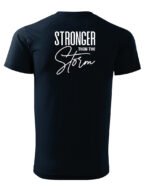 Koszulka Silniejsza niż burza - edycja White UNISEX