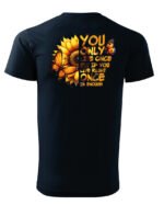 Koszulka Żyjesz tylko raz <br>ciesz się każdą chwilą - Unisex, dla niego