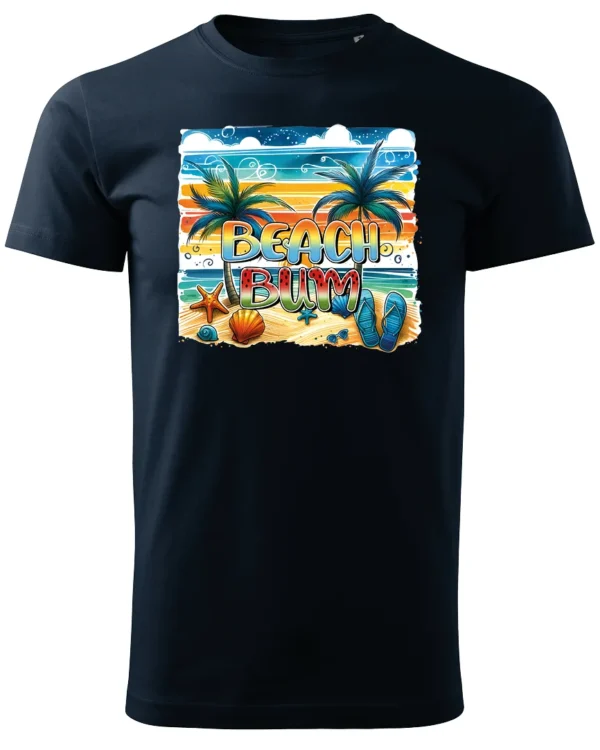 Koszulka Plażowy luz <br>idealna na letnie dni - Unisex, dla niego
