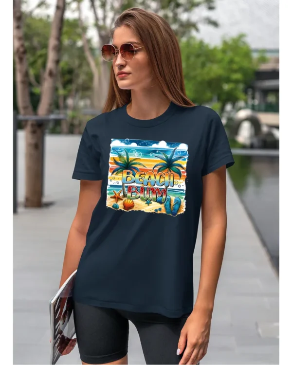 Koszulka Plażowy luz <br>idealna na letnie dni - Unisex, dla niej