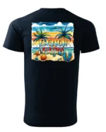 Koszulka Plażowy luz <br>idealna na letnie dni - Unisex, dla niego