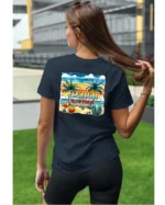 Koszulka Plażowy luz <br>idealna na letnie dni - Unisex, dla niej
