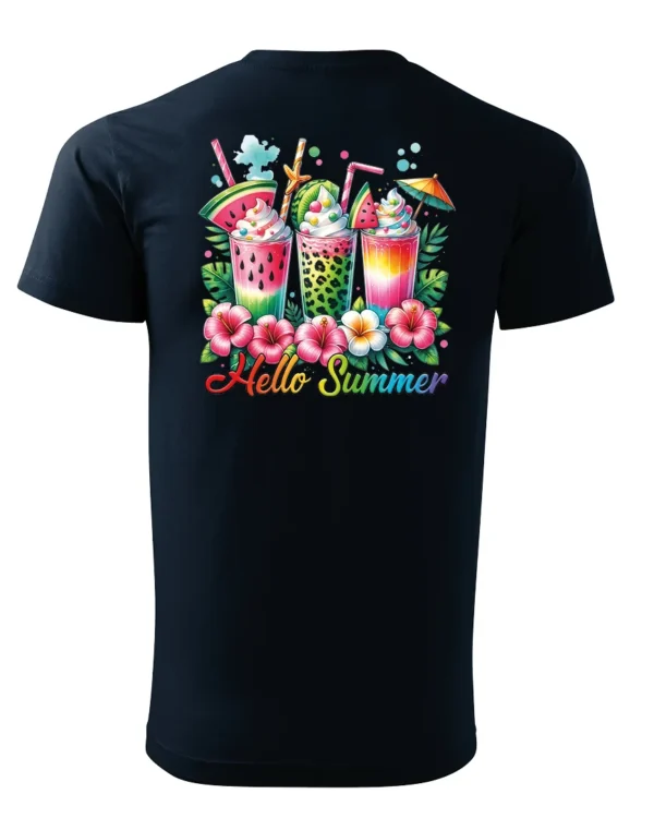 Koszulka Witaj Lato! <br>ciesz się owocowymi smakami - Unisex, dla niego