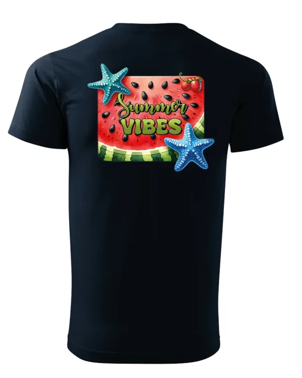 Koszulka Letnie wibracje <br>poczuj radość lata - Unisex, dla niego