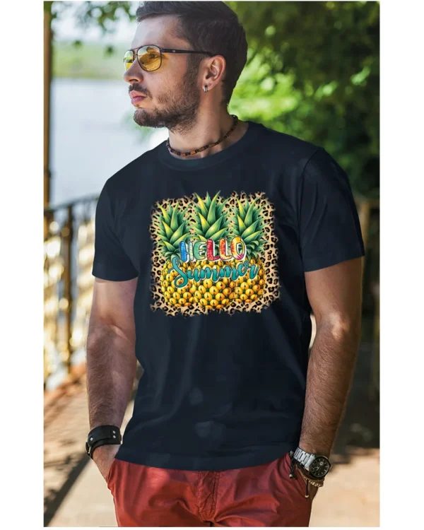 Koszulka Owocowe Lato <br>poczuj tropikalne wibracje - Unisex, dla niego