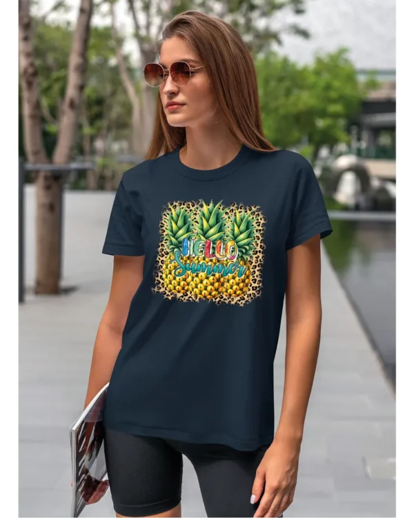 Koszulka Owocowe Lato <br>poczuj tropikalne wibracje - Unisex, dla niej