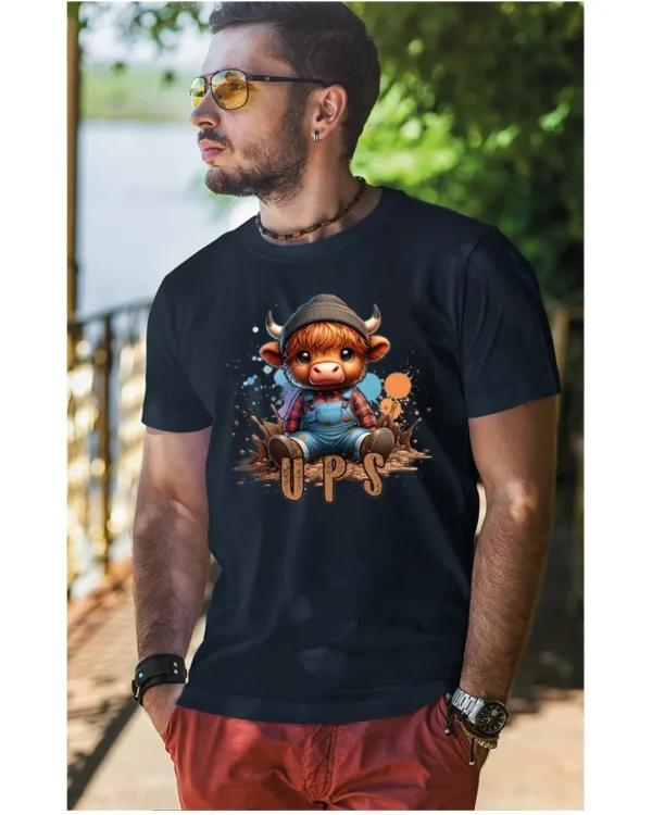 Koszulka Mówiłem, że to nie ja! <br>urocza krówka w akcji - Unisex, dla niego