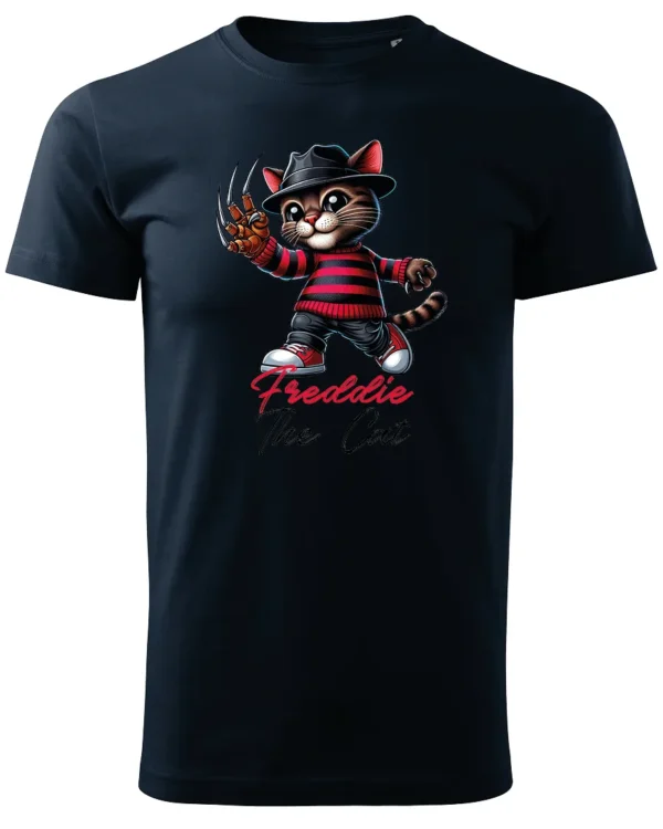 Koszulka Koci horror, Freddie the Cat - Unisex