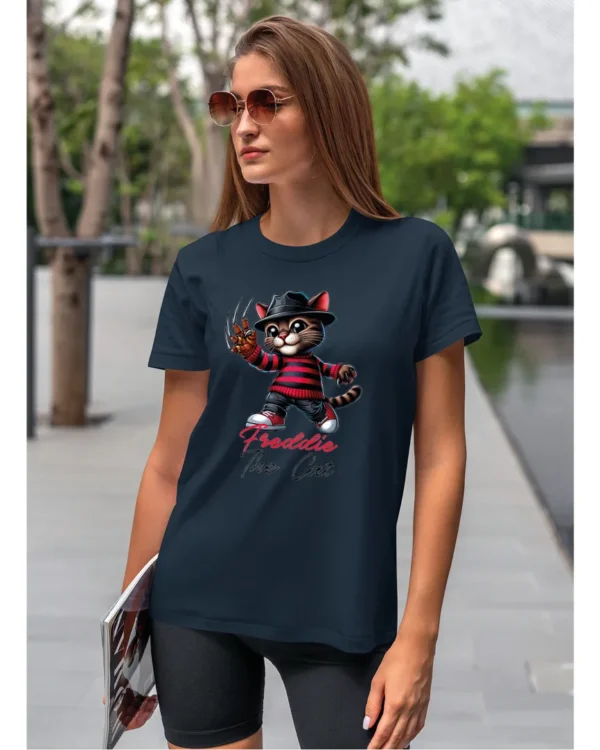 Koszulka Koci horror, Freddie the Cat - Unisex