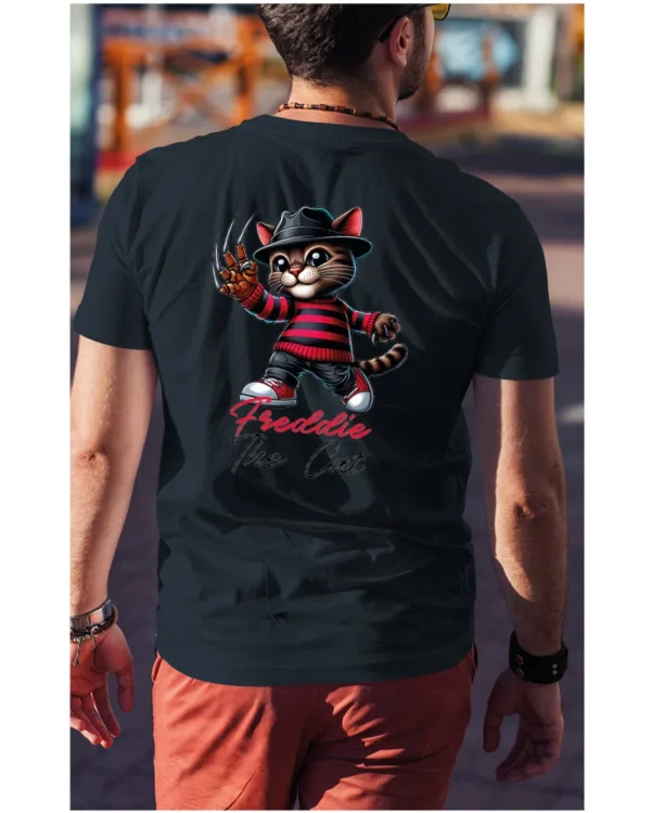 Koszulka Koci horror, Freddie the Cat - Unisex