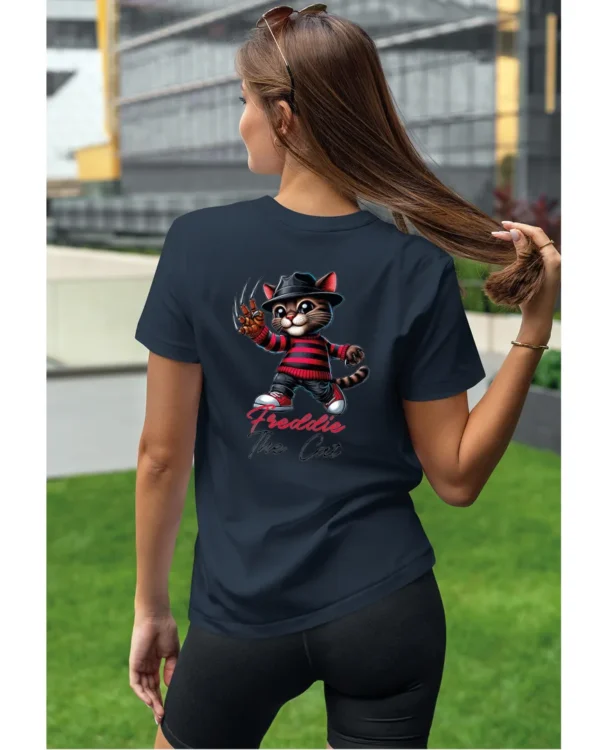 Koszulka Koci horror, Freddie the Cat - Unisex