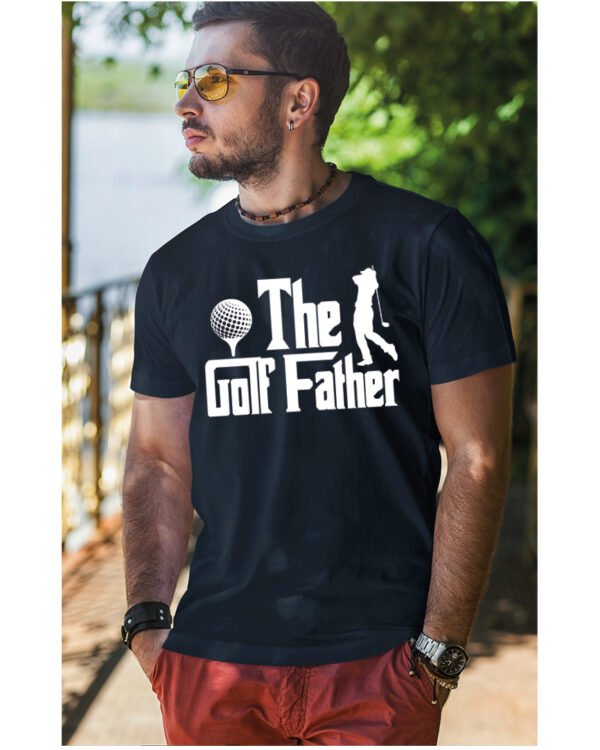 Koszulka The Golf Father, mistrz gry w golfa – Unisex
