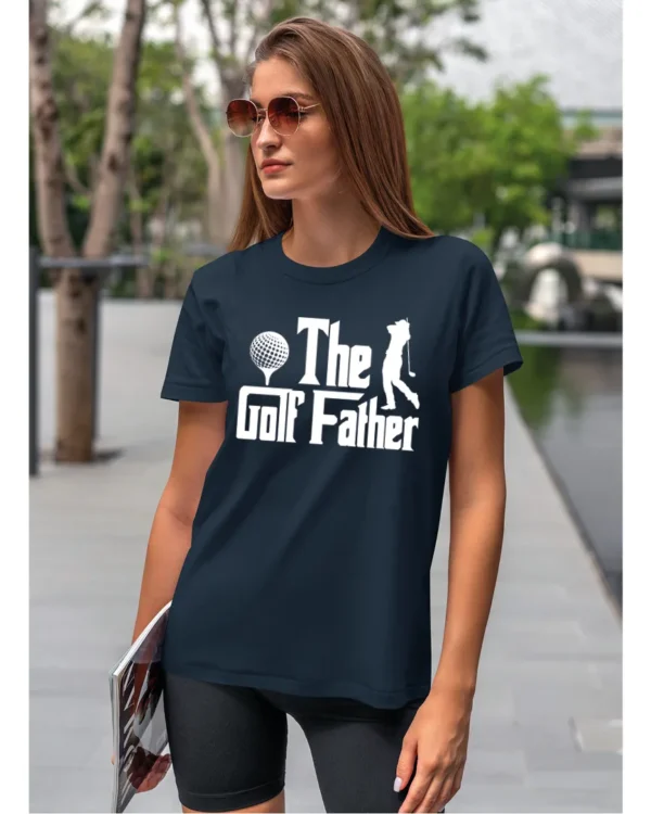 Koszulka The Golf Father, mistrz gry w golfa – Unisex