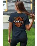 Koszulka I dont snore, I dream I’m a motorcycle – edycja Midnight, Unisex