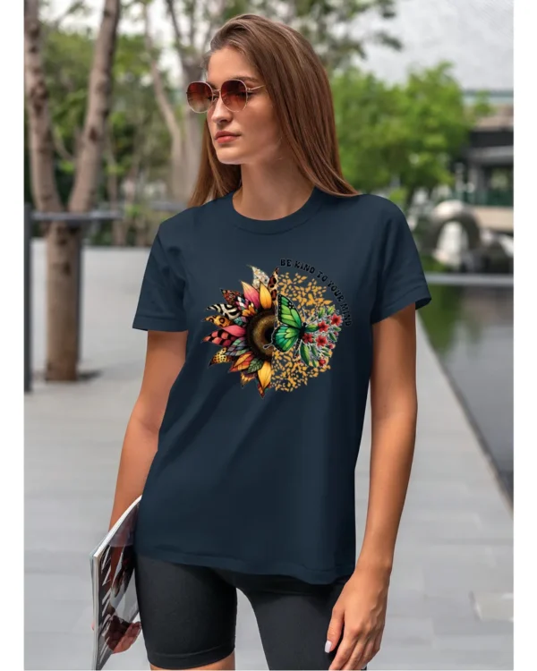 Koszulka Dbaj o swój spokój, „Be kind to your mind” – Unisex