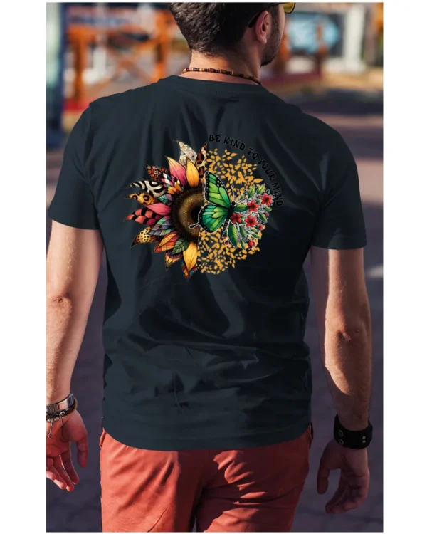 Koszulka Dbaj o swój spokój, „Be kind to your mind” – Unisex