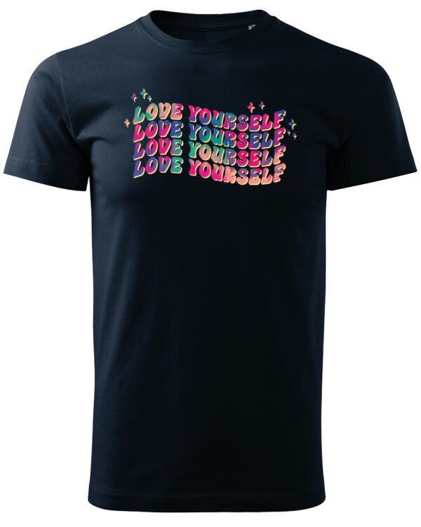 Koszulka Love Yourself, Pokochaj siebie – Unisex