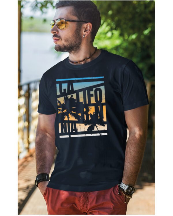 Koszulka California vibe <br>Poczuj Kalifornijską Energię – Unisex, dla niego
