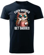 Koszulka Słodki Kot <br>Nawet twardziele mają chwile słabości - Unisex, dla niej